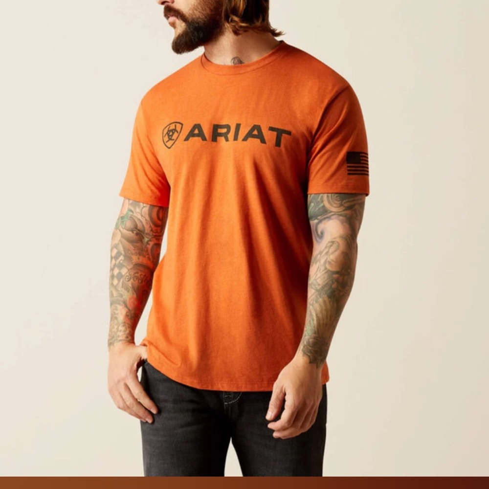 Nwot Ariat Mens Shield Flag T-Shirt sz xxl  - 10054196
Regular price